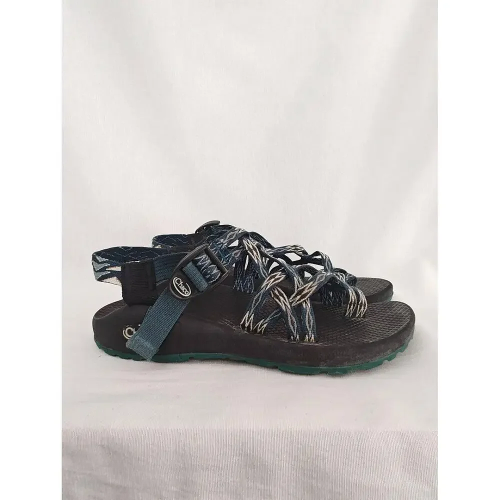 Chaco ZX2 Classic Sport Slingback Sandals Womens Size 7 Angular Teal J106124‎